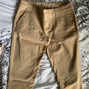 Khaki Long Jeans